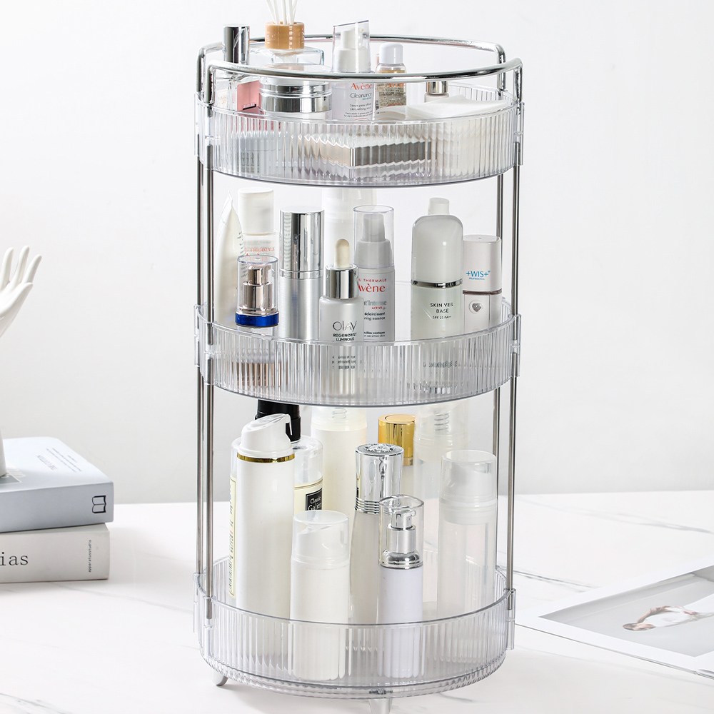 페어홈 대용량 3단 회전형 아크릴 화장품 정리함 17,800원
