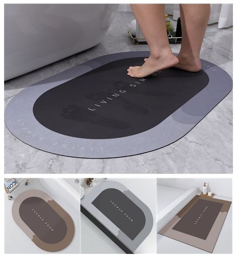 규조토발매트 소프트 3세대 러그 흡수 화장실 욕실 빨아쓰는 미끄럼방지 4,500원