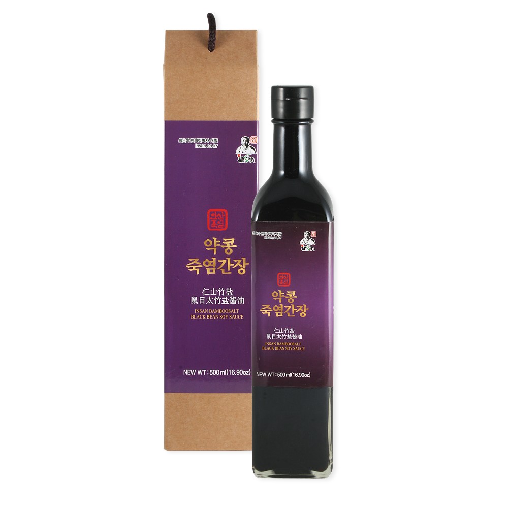 서목태 죽염간장[500ml], 인산죽염촌 종가집 최은아죽염 45,900원