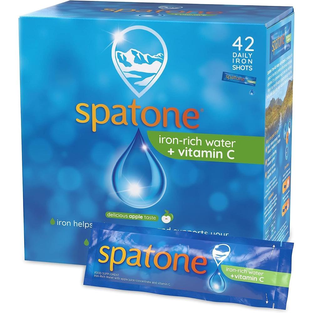 스파톤 철분 철분제 리치 워터 리퀴드 액상 비타민C 사과맛 25ml 42봉 Spatone Iron-rich water Natural 99,700원