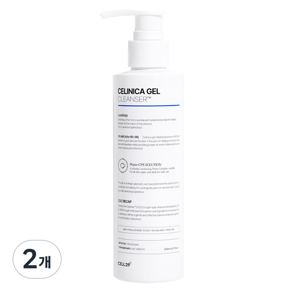 셀29 부활초 셀리니카 겔 클렌저 AHA 약산성 클렌징젤 78,680원