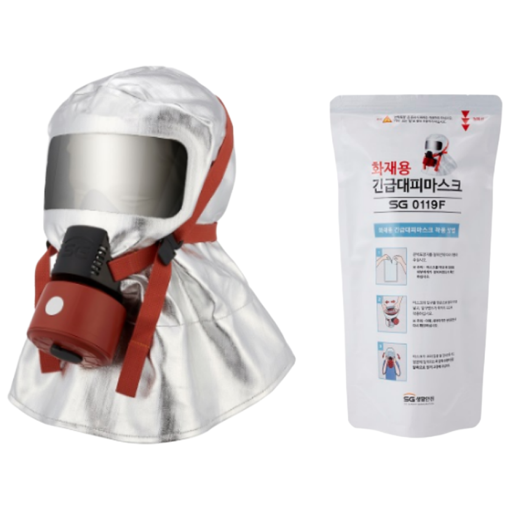 KS인증 화재 대피 마스크 방연 방독면 비상용, 1개 66,990원