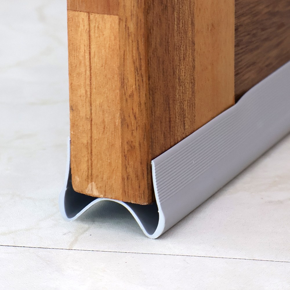 이지유 방문 틈새막이 문풍지 문틈막이 우풍 방음 빛차단 그레이, 1개 7,000원