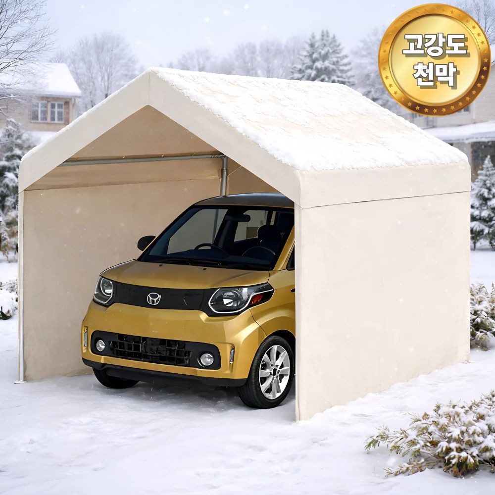 차가드 고강도 주차장 캐노피 전원주택 옥외주차장 조립식 천막, 가림막형 베이지 269,000원