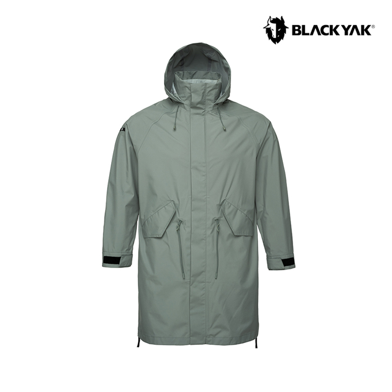 블랙야크 공용 AWC 트레블 코트형 레인자켓 방수 등산 롱 야상 점퍼 1BYJKSV503 237,300원