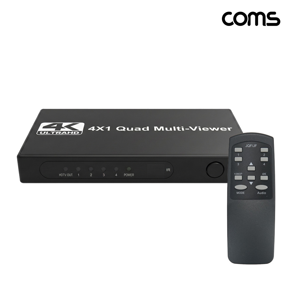 Coms Coms 화면분할기 4대1 HDMI 멀티뷰어 4K 30Hz OU004 36,900원