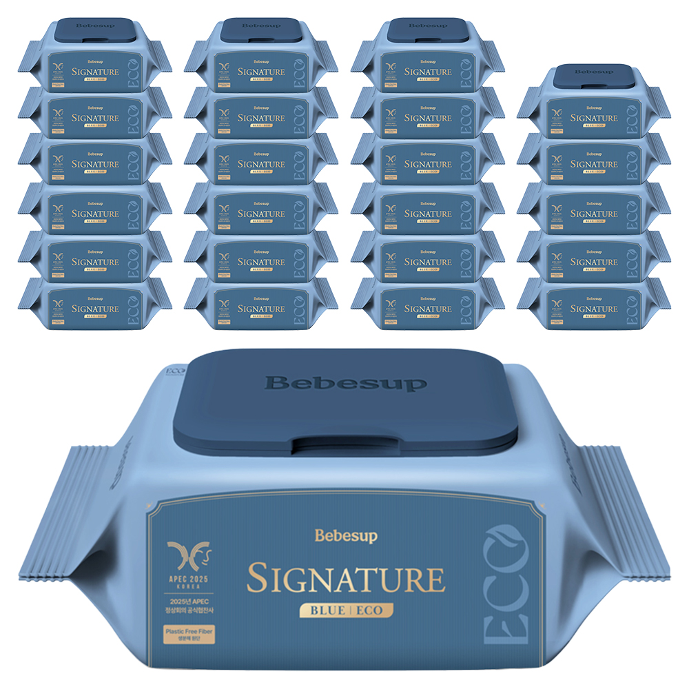 베베숲 시그니처 블루 에코 유아물티슈 휴대캡형 20,980원