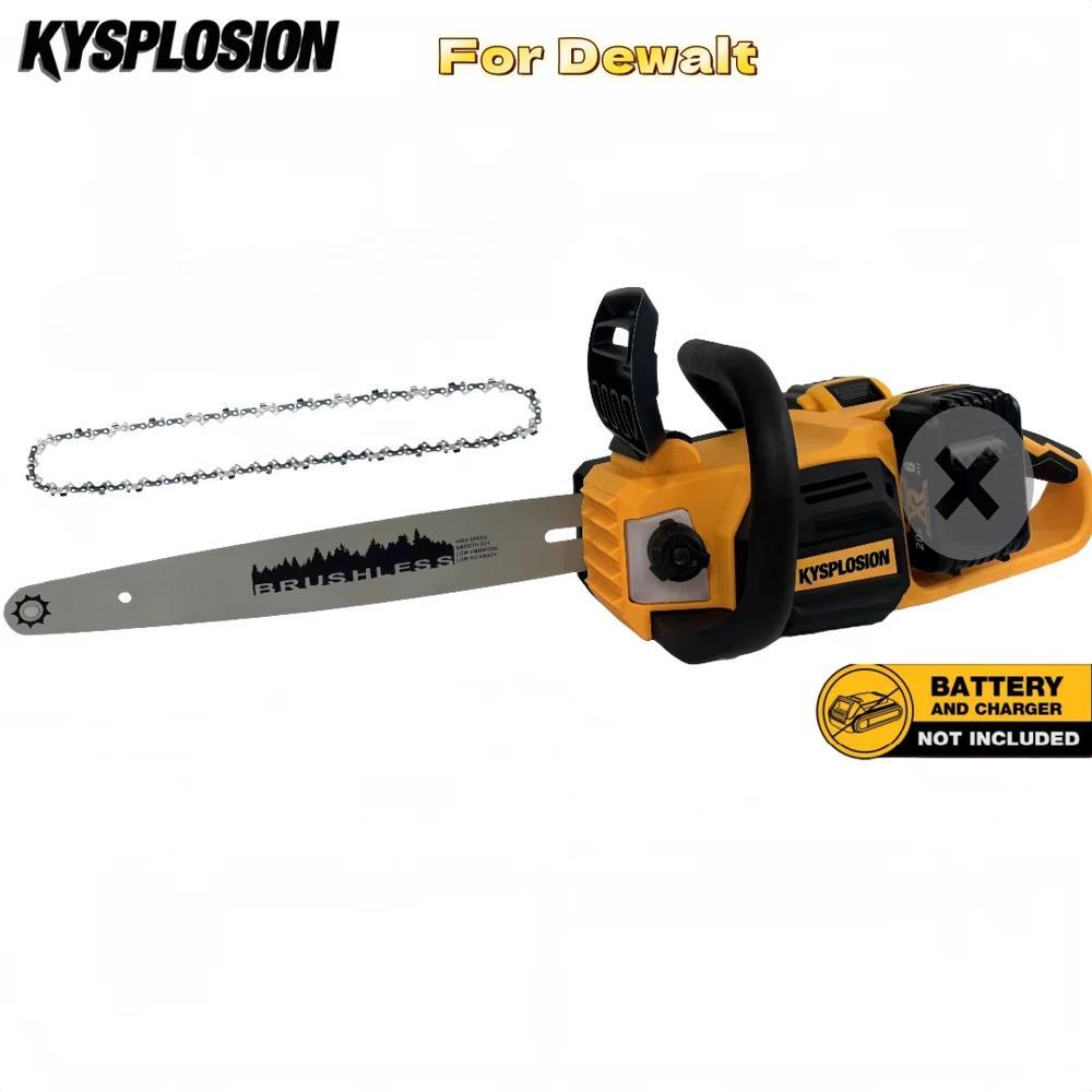 전동톱 휴대용컷쏘 충전식 16인치 브러시리스 체인톱 40V 2 x 20V MAX 무선 배터리 구동 디월트 호환 배터리용 145,800원