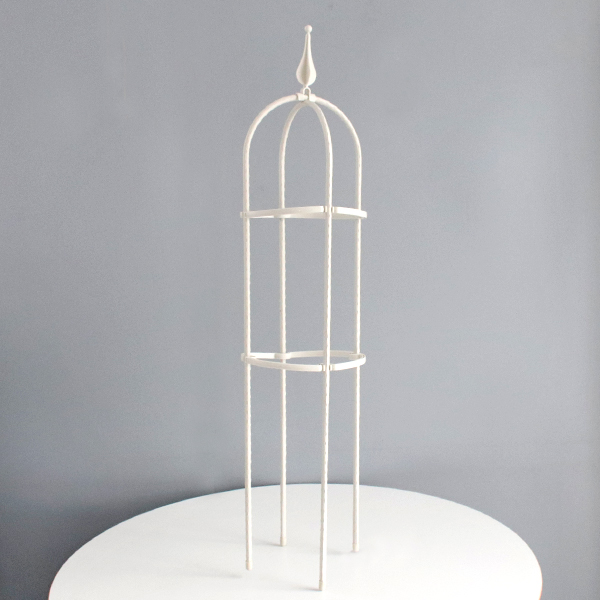 모리앤 넝쿨식물 원형 지지대 화이트 25 x 75 cm 14,900원