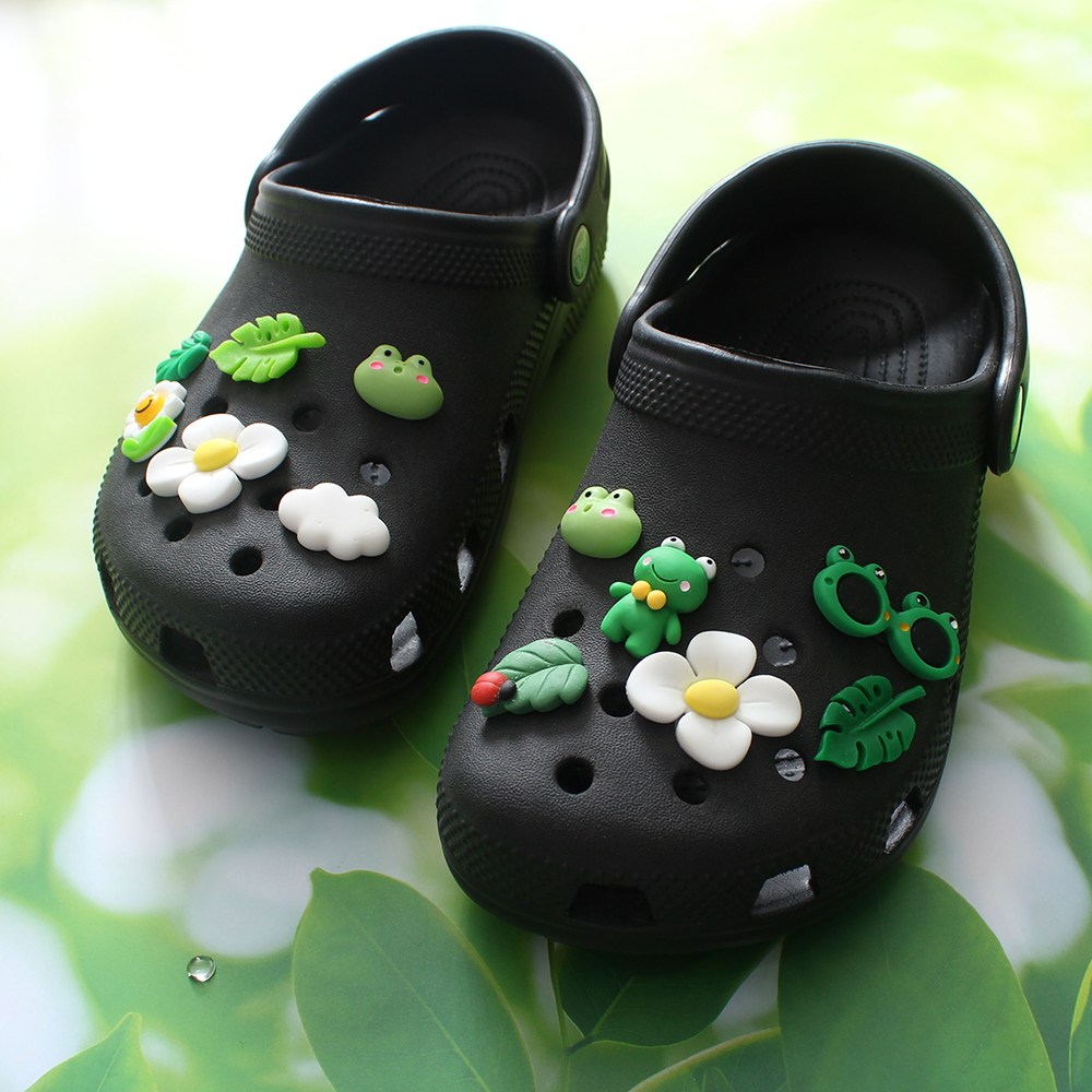 OK 신꾸 개굴개굴 개굴썬글12p 신발 파츠 세트 슬리퍼 실내화 꾸미기 악세사리 참 장식 12,900원