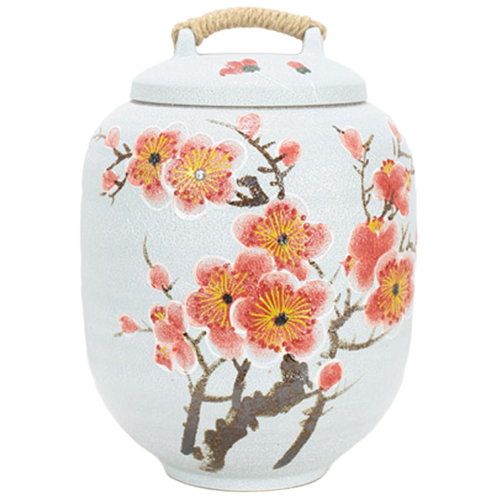 비채 홍매화 쌀독 10kg 쌀항아리 소금항아리 65,000원