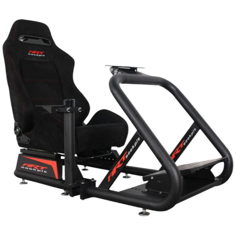 제이프랙 편안한 버킷체어 pc 자동차 게임 컨트롤러 메탈 레이싱휠 거치대 블랙, 1개, PRO 프레임 + 기본모델 892,510원