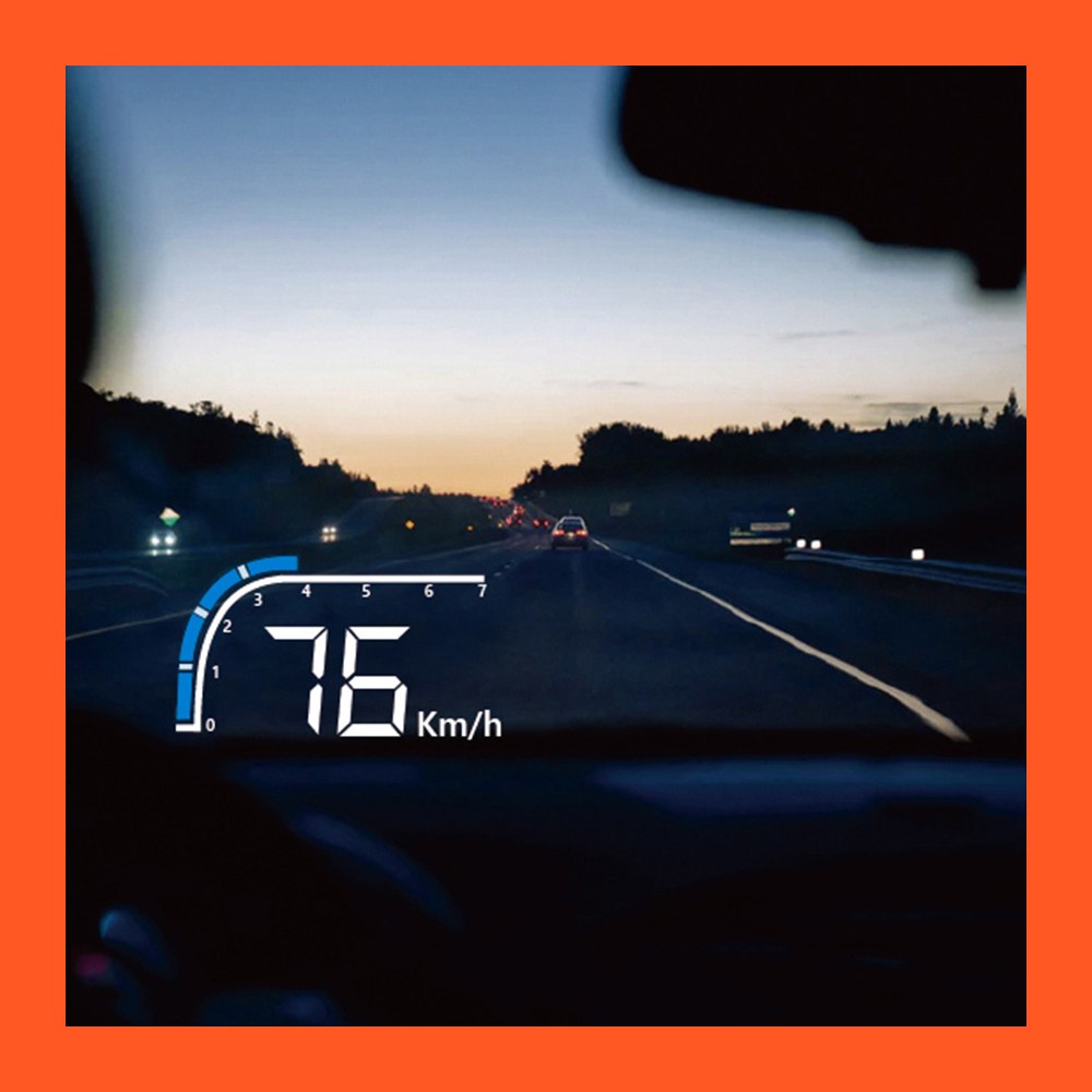 자동차 OBD타입 계기판 헤드업디스플레이 HUD A100 RPM 29,000원