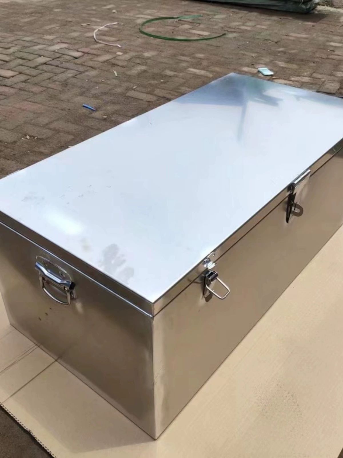 포터공구함 화물차 적재함 1톤 201스텐 철제 박스 상자 보관함 스테인레스 대형 대용량 트럭 50,000원