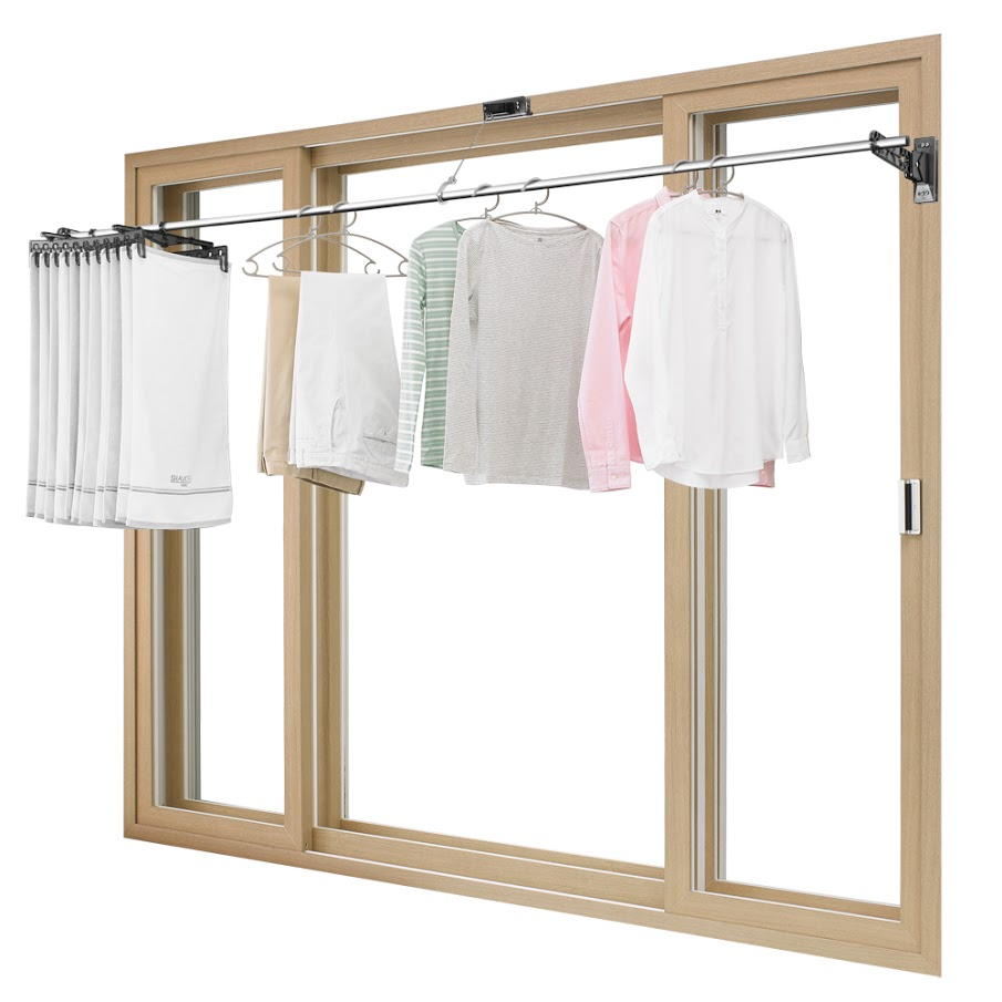 웰렉스 창틀와이어행거 빨래건조대 CTY 이불빨래건조대, 단일 색상, 1개 57,310원