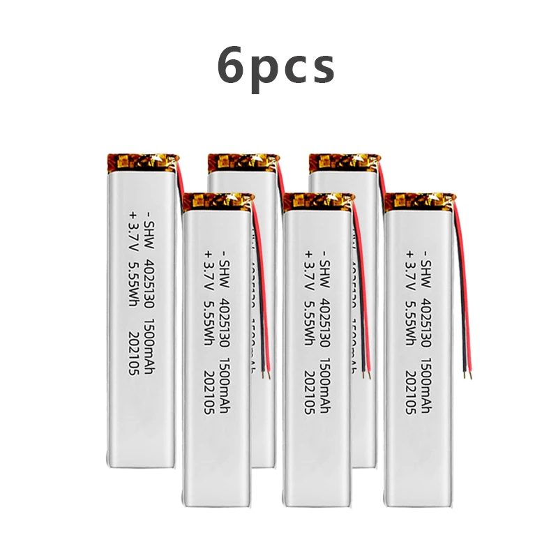 4025130 패드 DVD 전자 책 참고 도서 블루투스 헤드셋 모바일에 대 한 3.7V 1500mAh 리튬 폴리머 LiPo 충전 27,100원