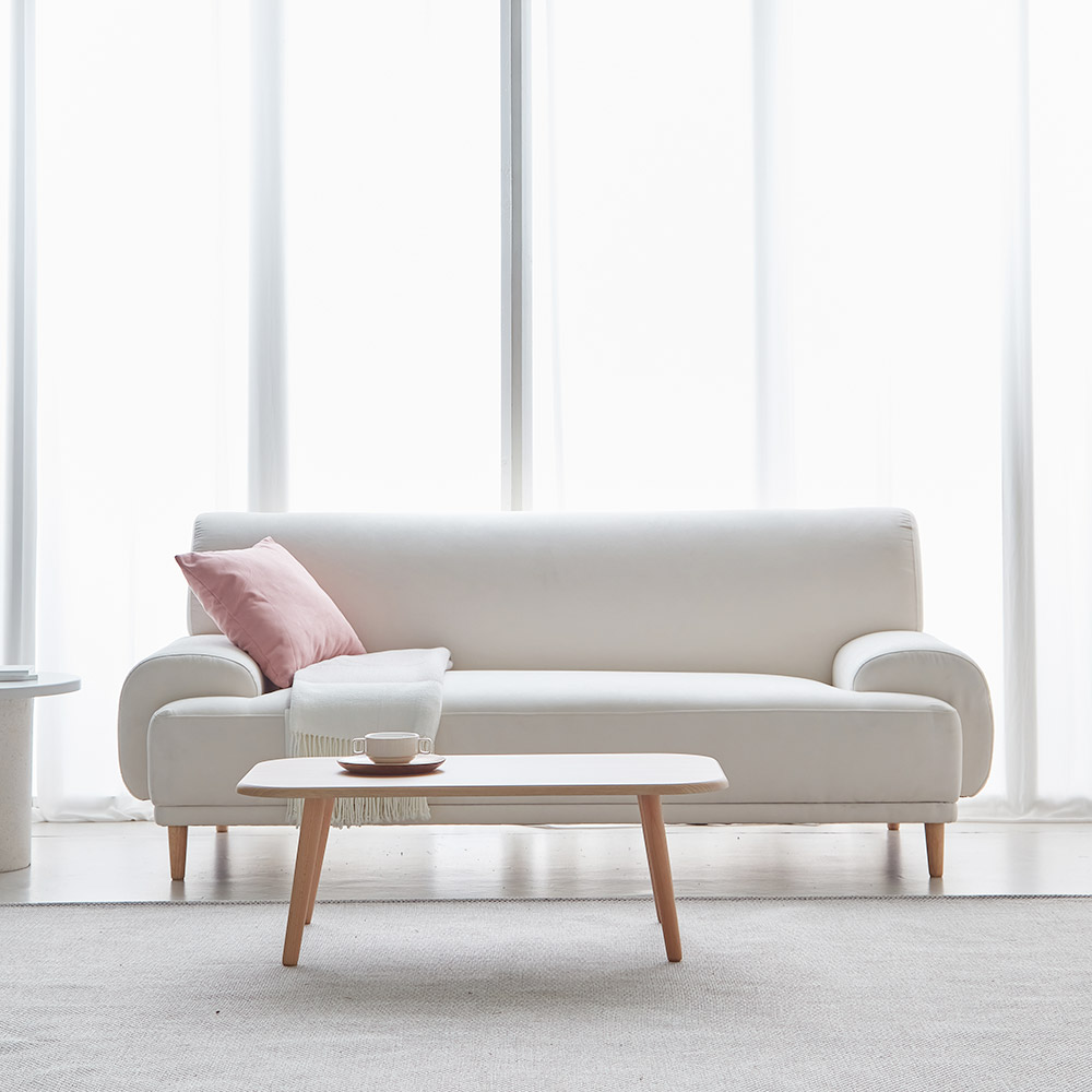 파로마 파운드 패브릭 라운드 3인용 소파 279,000원