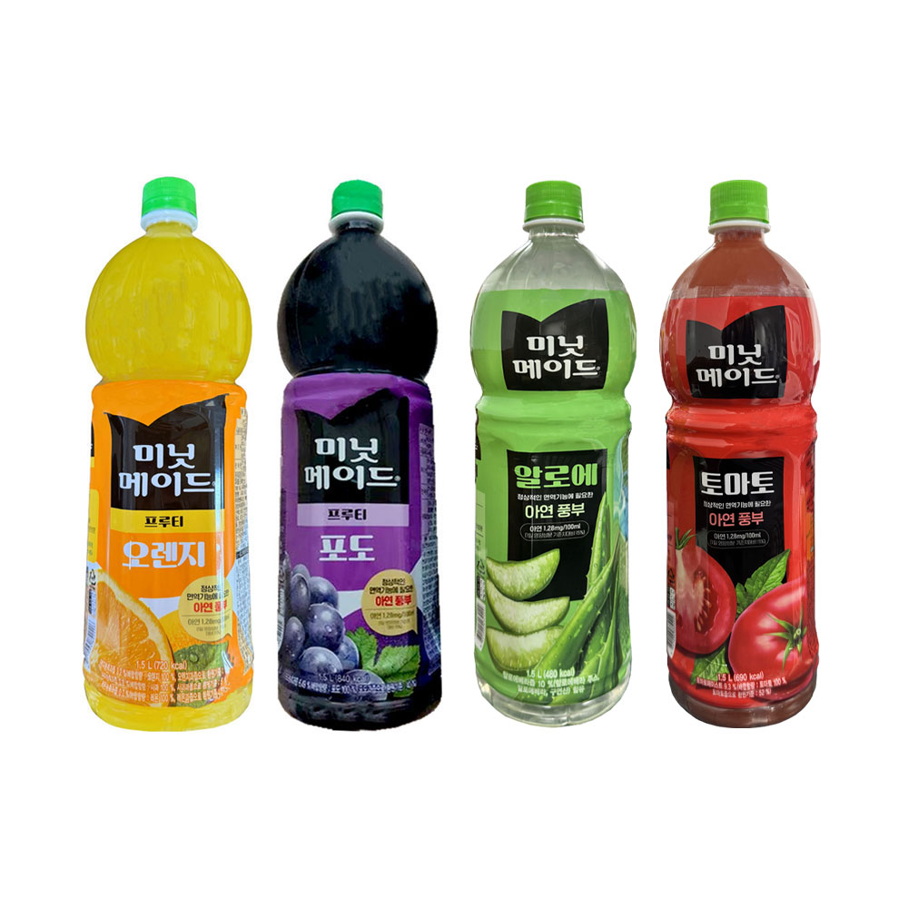 [마시자몰] 미닛메이드 오렌지+ 포도 + 토마토 +알로에ㅍ 10,990원