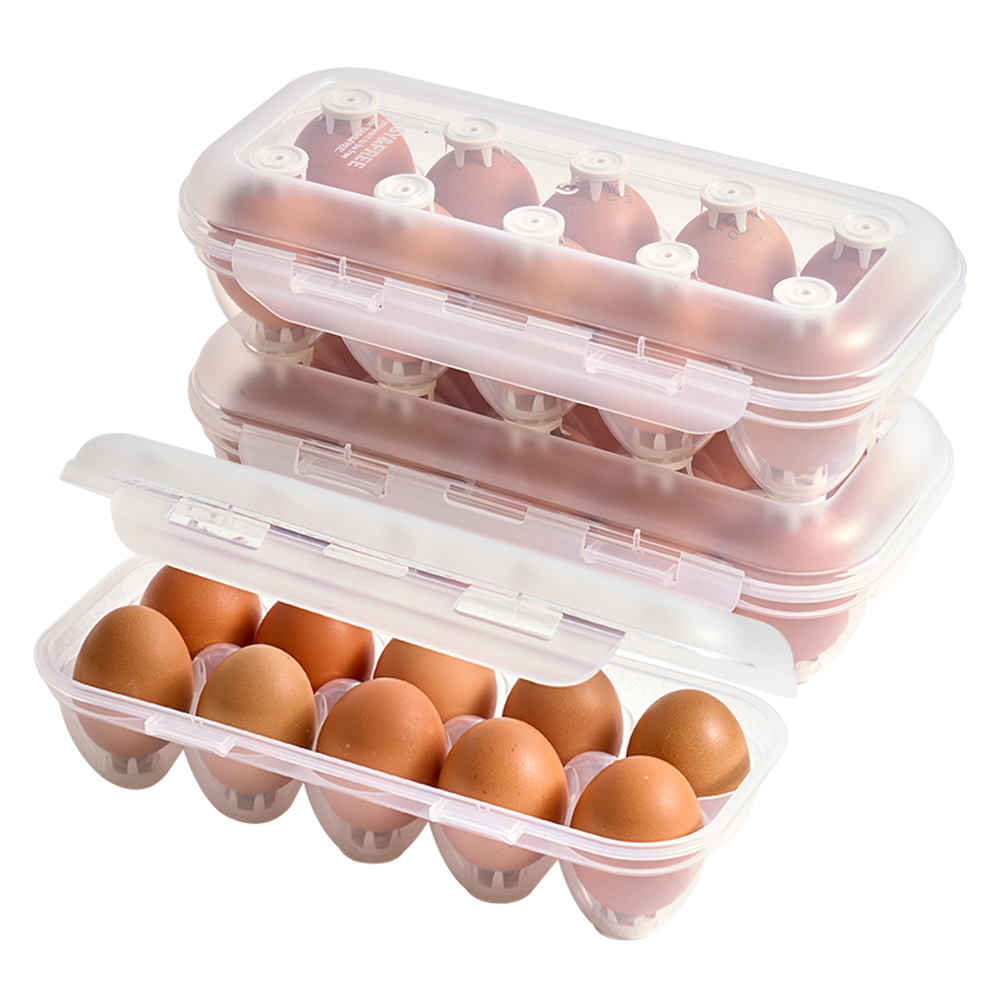 이지앤프리 국산 이지에그 클래식 계란 보관용기 10구 3p 세트 10,700원
