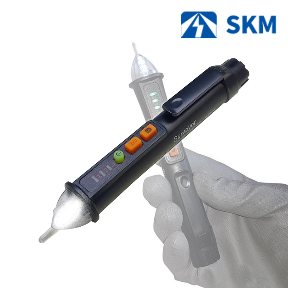 [SKM전자]휴대용 비접촉 검전기 검정기 전류 전압 누전 측정기 테스터기 펜슬형 14,450원
