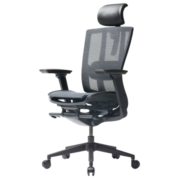 듀오백 브라보 프리미엄 BRP-200M 메쉬 컴퓨터 책상 의자, 블랙 469,000원