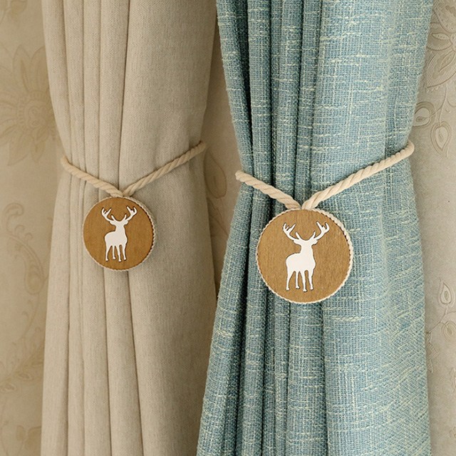 예뚱 사슴 커튼타이백 Set, 1개, 단일색상 12,900원
