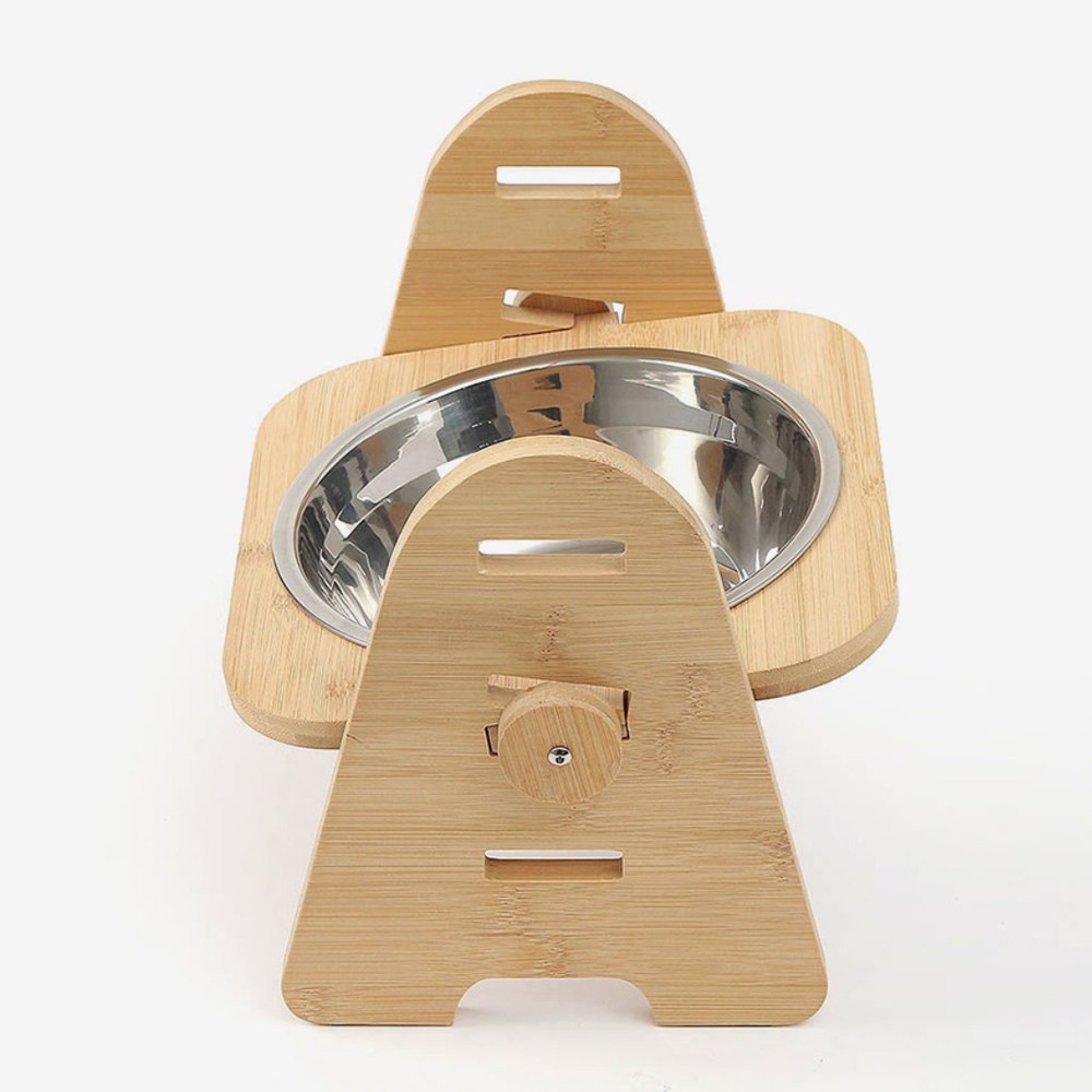 이샵 높이조절 강아지 밥그릇 스텐 1구 반려견식기 반려동물식기높이조절 반려동물식기, 1개 35,300원