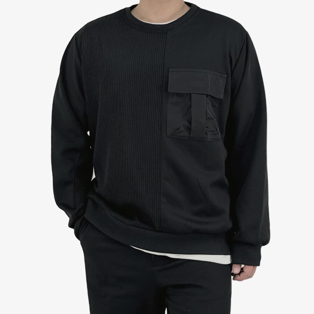 [2XL-5XL]비크네 빅포켓 빅사이즈 오버핏 맨투맨 34,900원