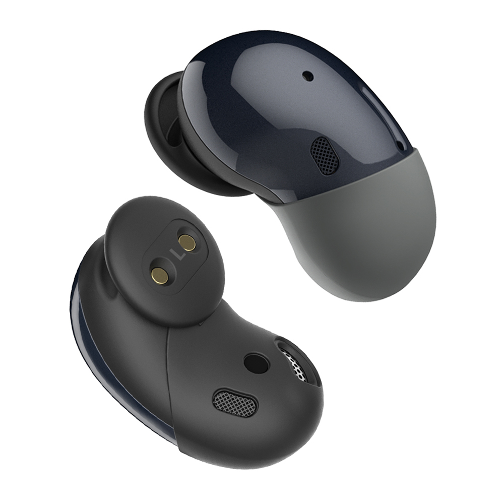 갤럭시 버즈 라이브 이어팁 디오핏 스킨캡 Galaxy Buds Live Eartip diofit SKINCAP 실리콘 슬리브 스키니, 블랙 + 그레이, 단일상품 9,100원