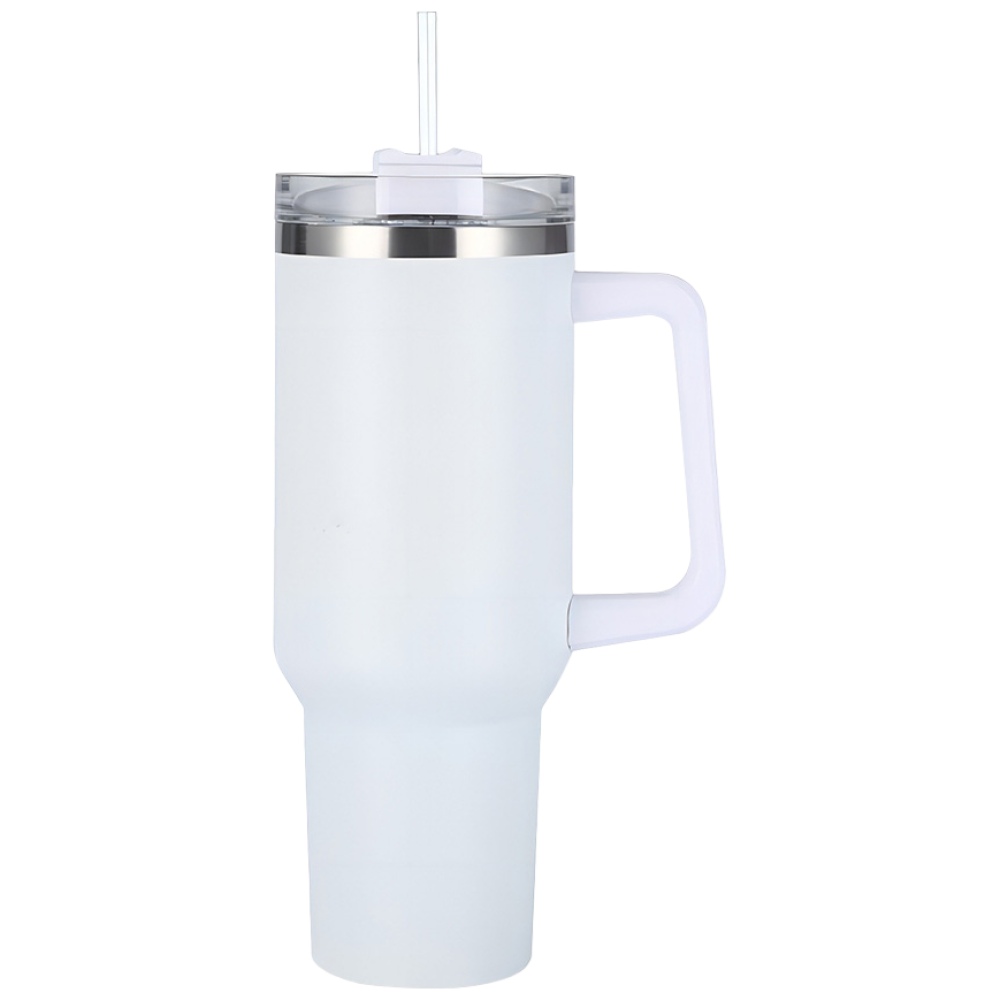 FASEN 텀블러 1.2리터 독일 304 스텐리스 텀블러 이중 진공 보온보냉 차량용 캠핑용 컵 텀블러 머그컵 커피잔 텀블러 대용량 + 빨대 포함, 1개, 1200ml, 아이보리 17,900원