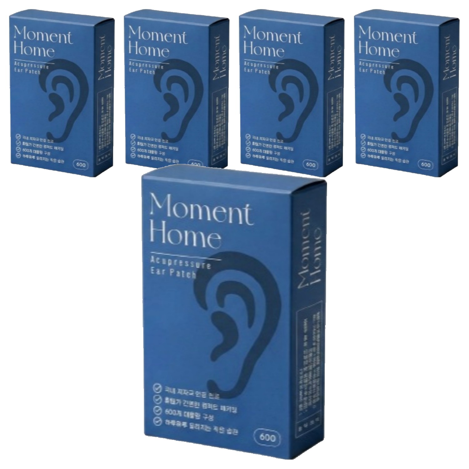 모먼트홈 혈자리 귀지압 패치 스티커 600p 27,500원