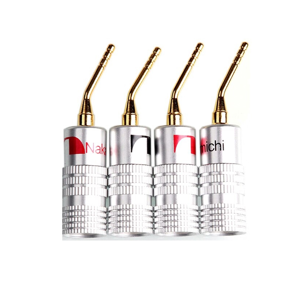 나카미치 24K 금도금 핀단자 바나나단자 플러그 4개 9,380원