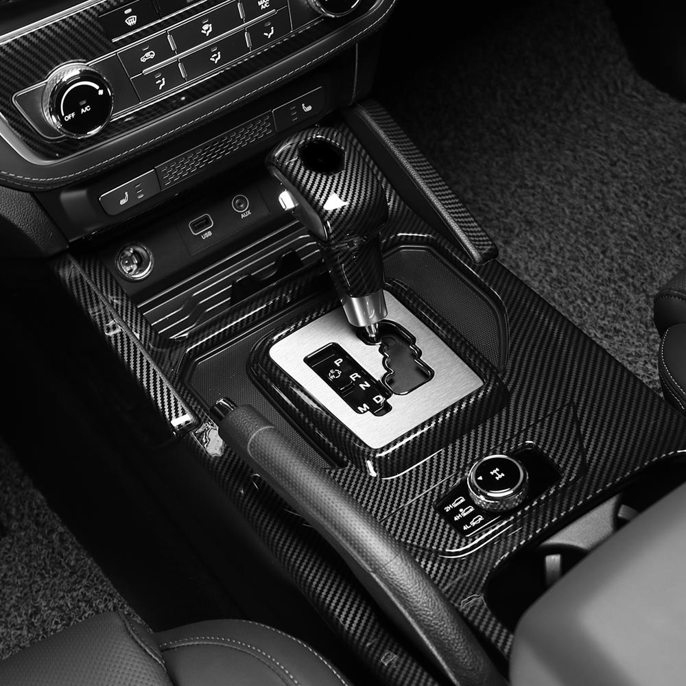 유투카 호환 렉스턴 스포츠 스포츠 칸 튜닝 기어패널 커버 우드 카본 몰딩 용품, 기어 48,000원