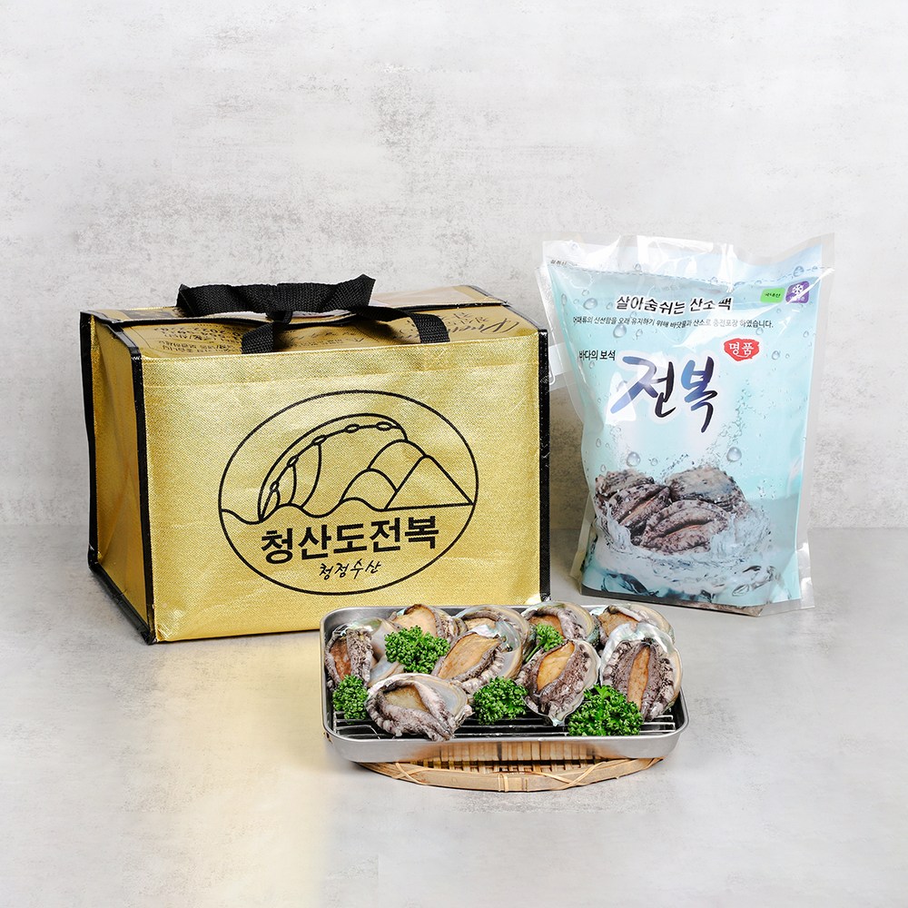 산지직송 완도 활 전복 선물세트 65,500원