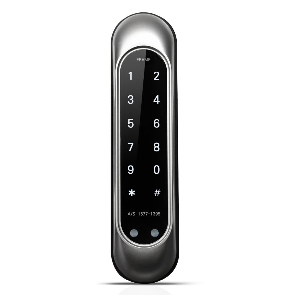 이츠락 프레임 번호전용 폭이 좁은 샤시문전용 디지털보조키 손잡이 없음 도어락 151,110원