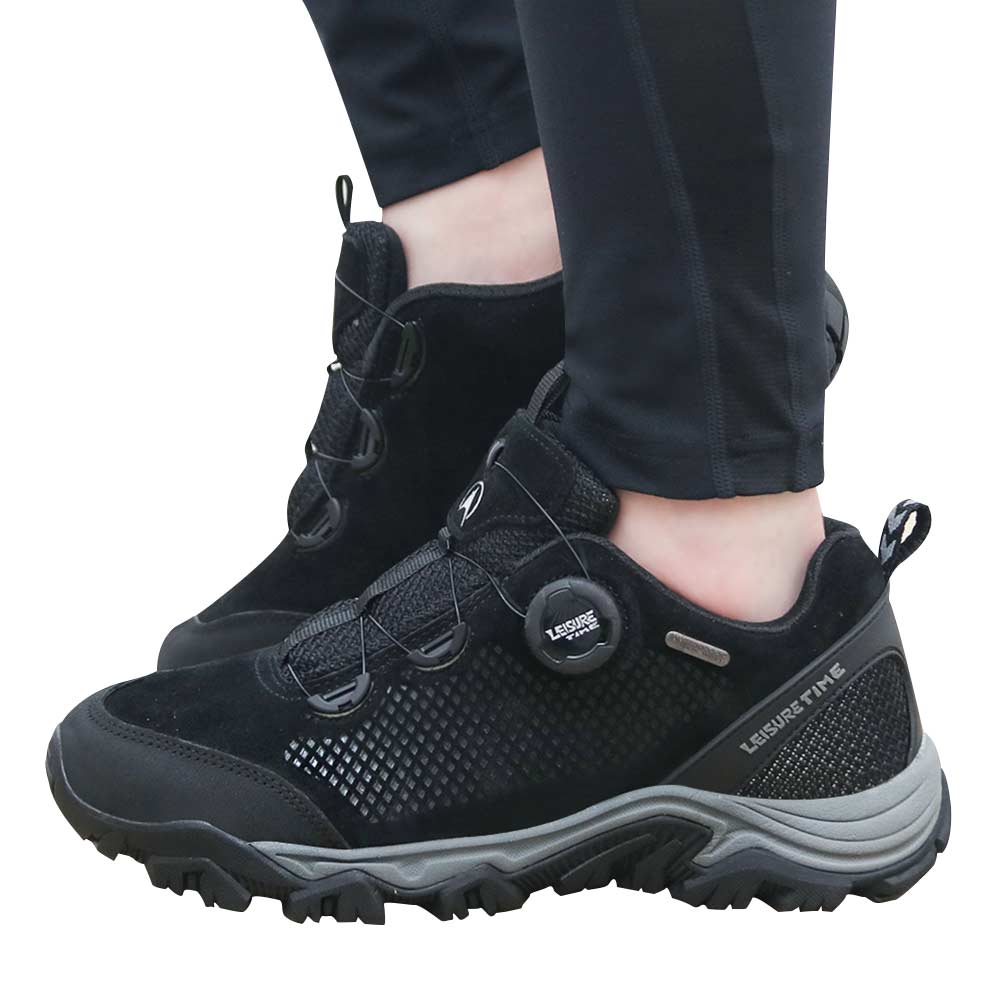 레저타임 신상 레이시스 남성 가죽 방수 다이얼 등산화 트레킹화 운동화 워킹화 신발 LT타쿠판다X 34,800원