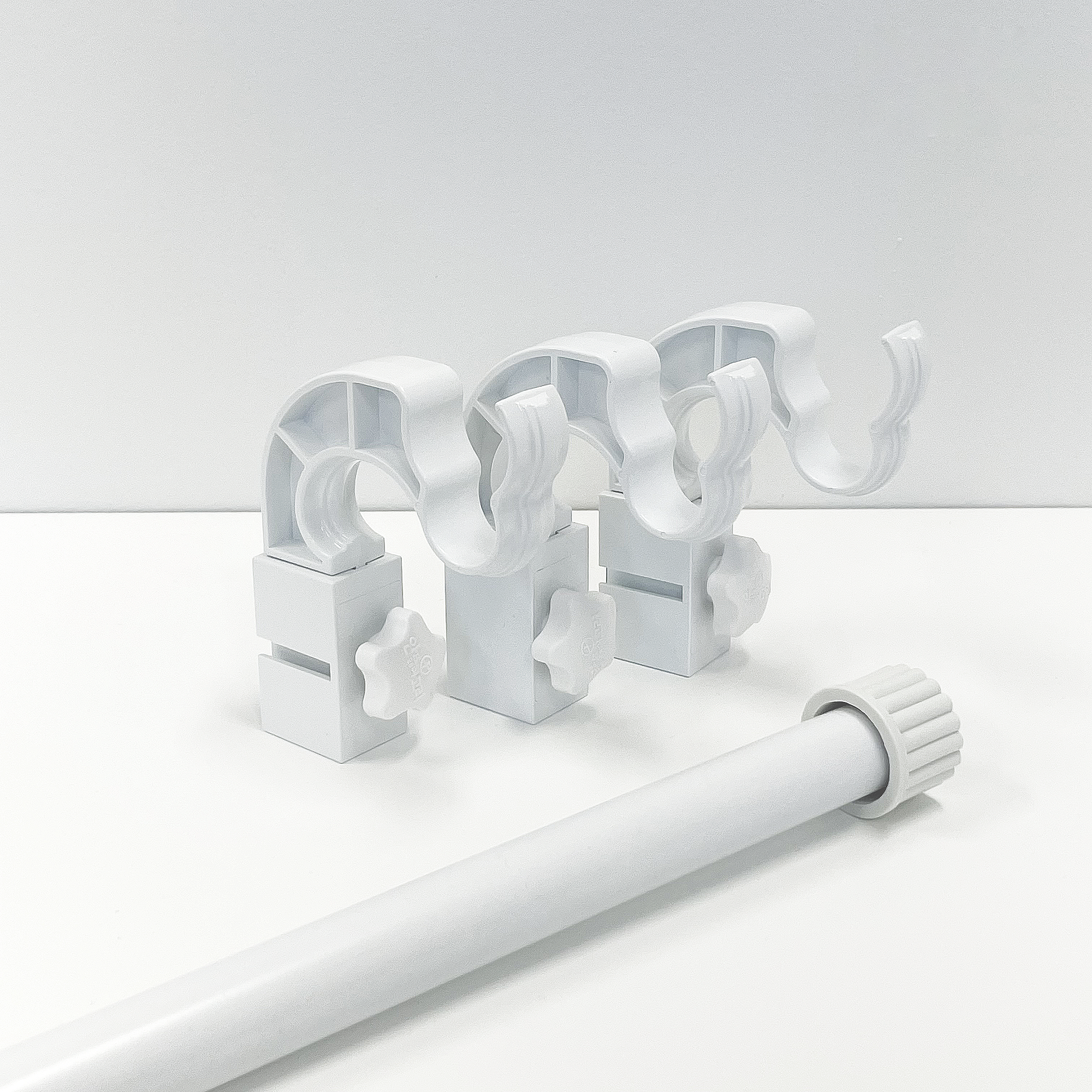 감성다는남자 안뚫어고리 버전5 3p + 커튼봉 25mm 부자재세트, 화이트 40,750원