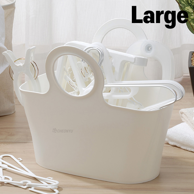 아트박스/천유 [이노마타] orb 오브 다용도 바구니 L - 화이트 9,450원