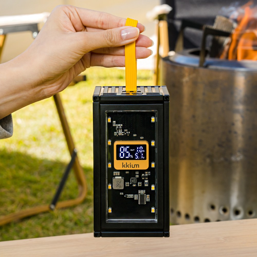 끼움 대용량 PD22.5W / PD3.0 / 66W 5in1 50000mAh 고속충전 블랙컨테이너 보조배터리 캠핑용 차박 군인용, 50000mAh 대용량 보조배터리 48,800원