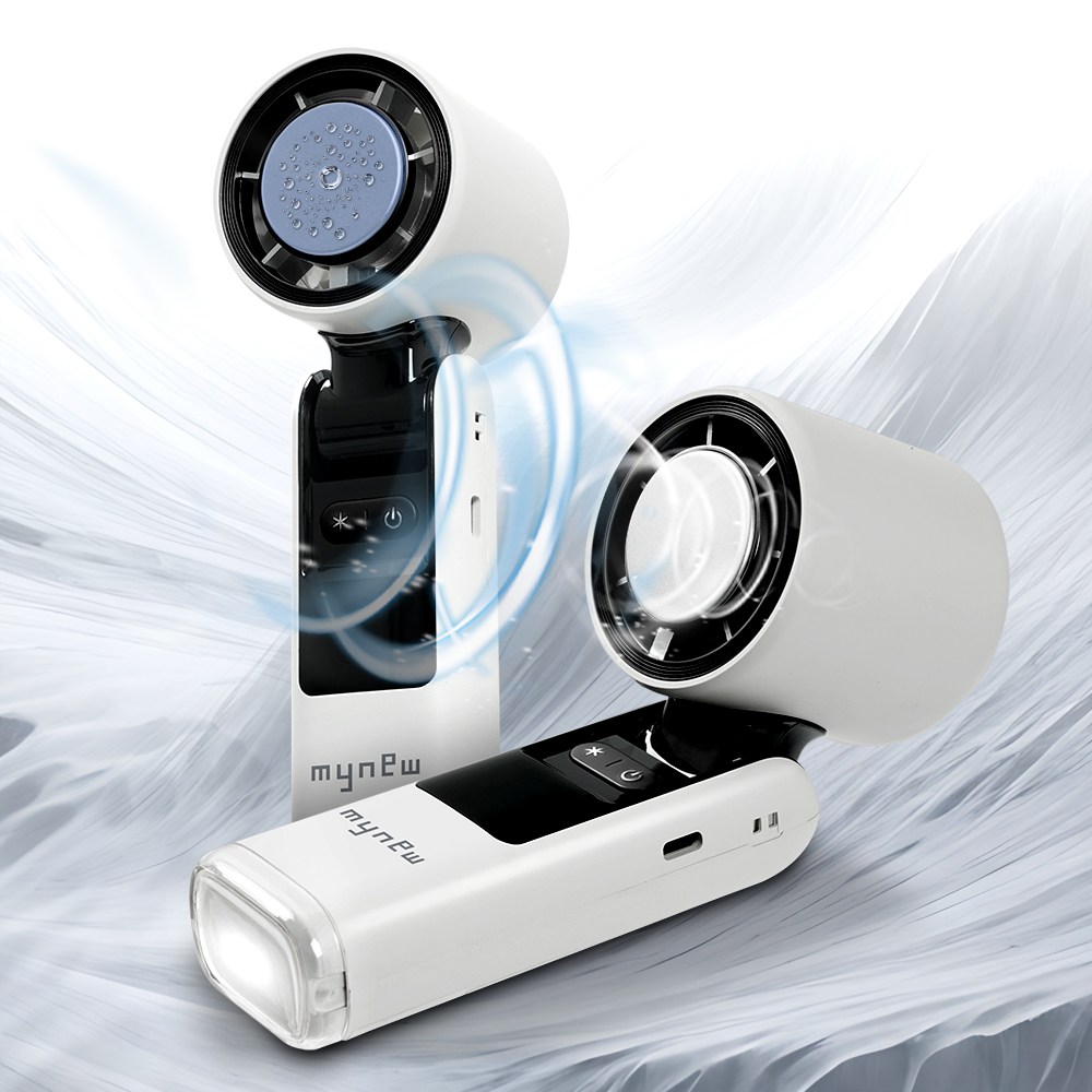 마이뉴 휴대용 선풍기 아이스 괴물 바람 윈드 몬스터 미니 핸디형 탁상용 손풍기 강력 냉풍 급속쿨링 C타입 충전식 29,800원