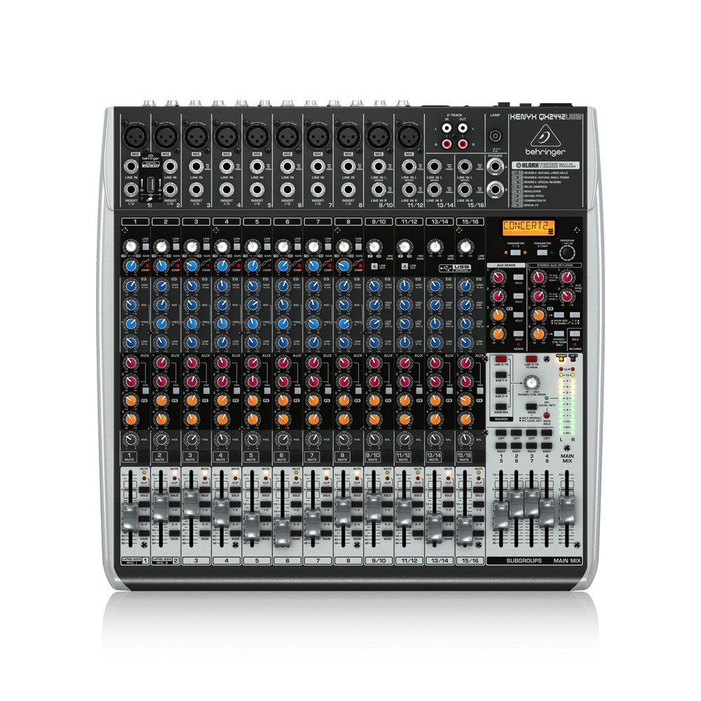 베링거 QX2222USB / 22입력 아날로그 믹서 529,000원