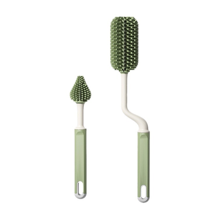 보넬티 회전형 실리콘 2종구성 젖병 세척솔, 그린, 1세트, 현재가 8,100원