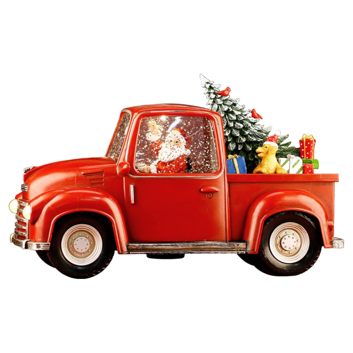 크리스마스 오르골  눈내리는 산타 선물 무드등 파티 장식 소품 회전목마 램프 67,900원