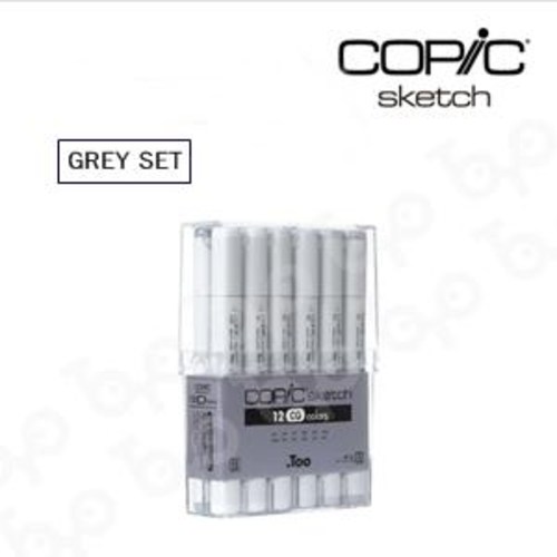 코픽 스케치 마카 12색 그레이 세트 / 브러쉬마카 53,400원