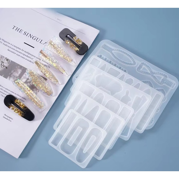 실리콘몰드 레진몰드 머리핀몰드 L1 L2 L3 L4, 옵션4 (L4) 2,300원