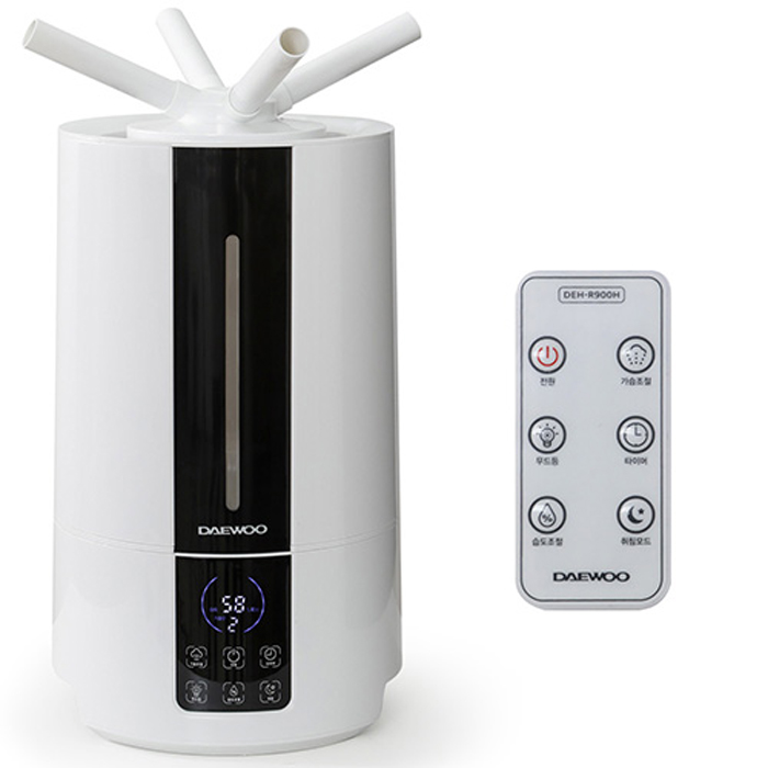 대우 3in1 대용량 초음파 리모컨 가습기 4방향 15L 119,000원