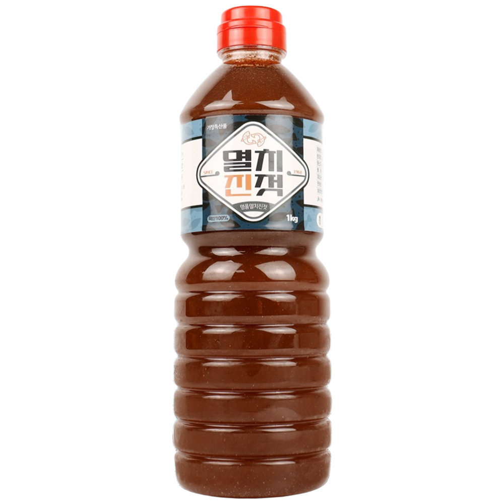 더옹달샘 물한방울 타지않은 프리미엄 원액 자연숙성 기장 멸치진젓 1kg 김장 어간장 11,900원