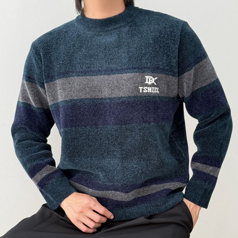 코엑티 남성 겨울 따뜻한 벨루어 벨벳 기모 스웨터 티셔츠, 현재가 29,900원