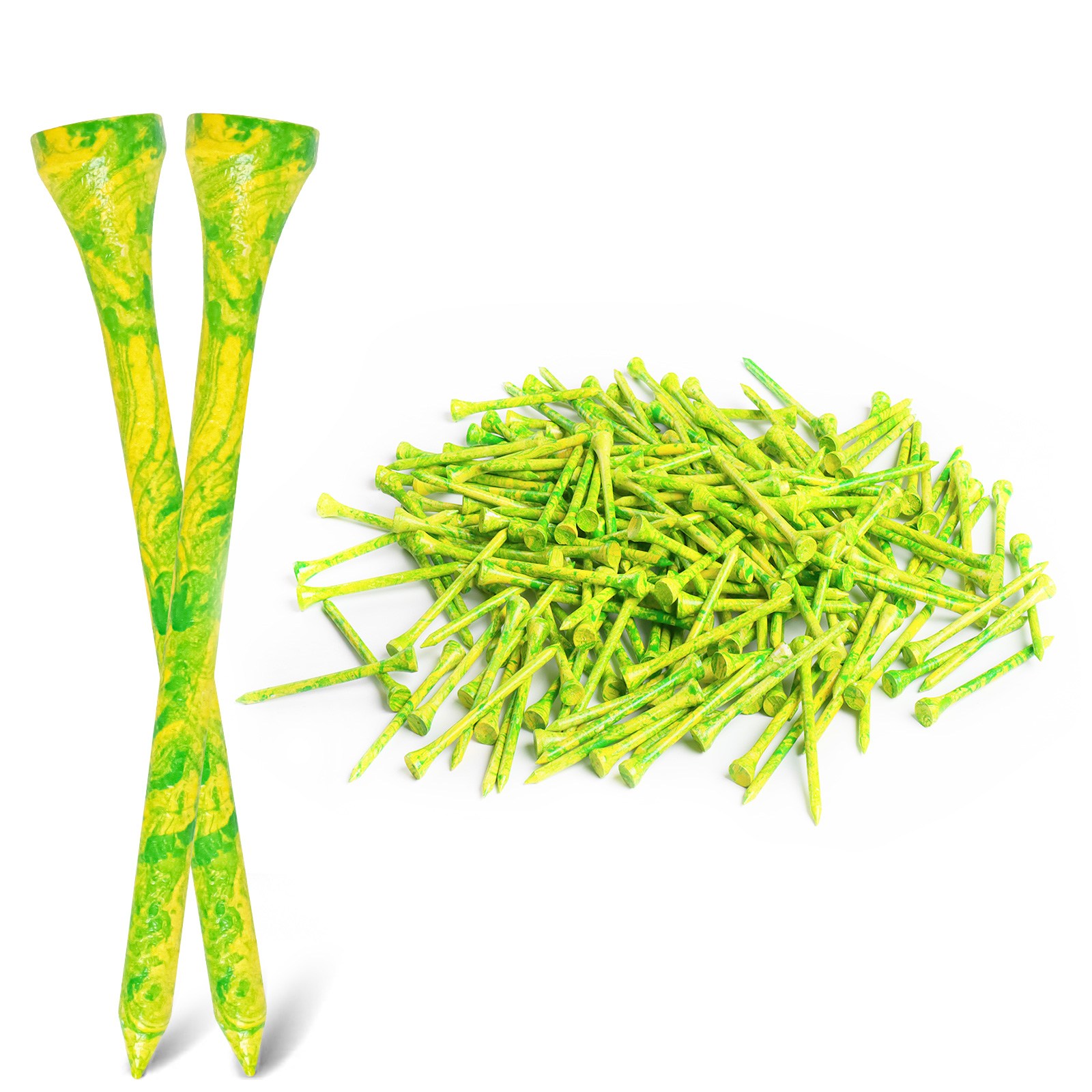 지칸디 대나무 눈금표시 골프티 우드티 나무티 티꽂이 100p 11,900원