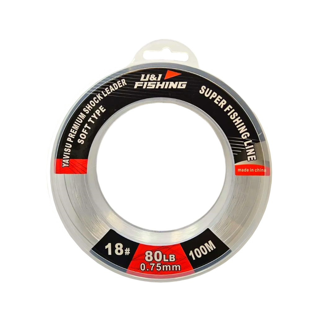 방어 부시리 왕도깨비 쇼크리더 80LB 100LB, 1개, 블랙 10,000원